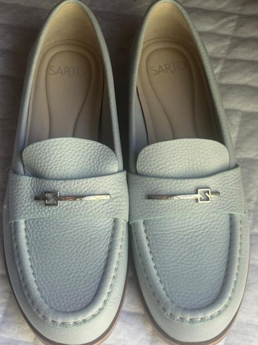 Franco Sarto Leather Loafers